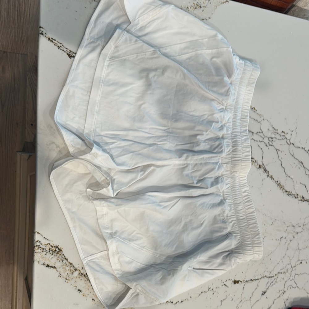 lululemon athletica White Athletic Shorts